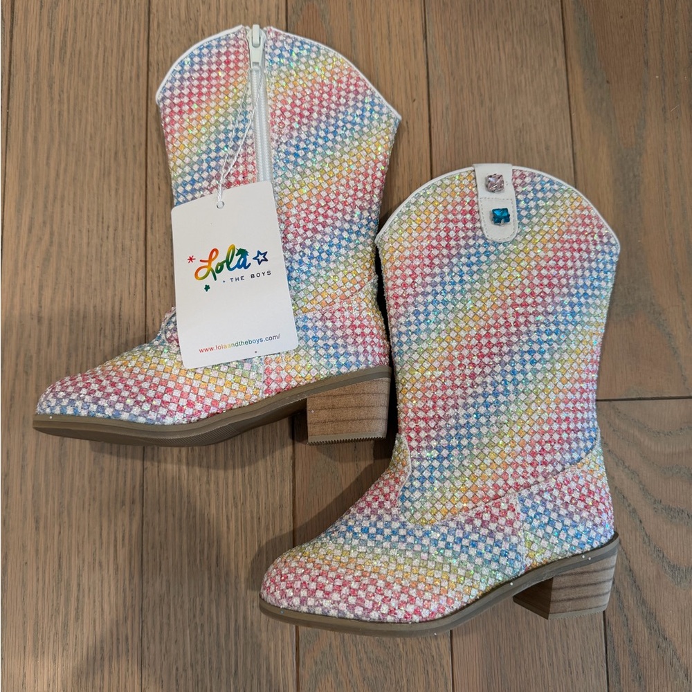 Lola + The Boys Glitter Cowboy Boots - Calling all Swifties!